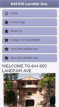 Mobile Screenshot of 644-650landfair.com
